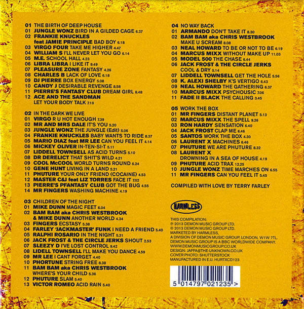 Terry Farley : Acid Rain (Definitive Original Acid And Deep House 1985-1991) (5xCD, Comp, RM + Box)