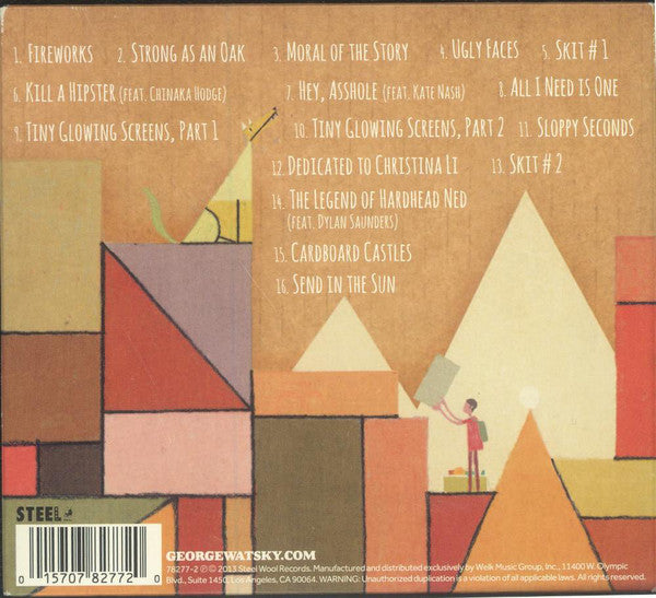 Watsky : Cardboard Castles (CD, Album)