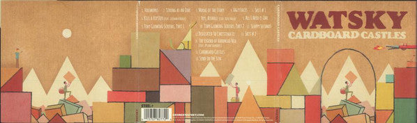 Watsky : Cardboard Castles (CD, Album)
