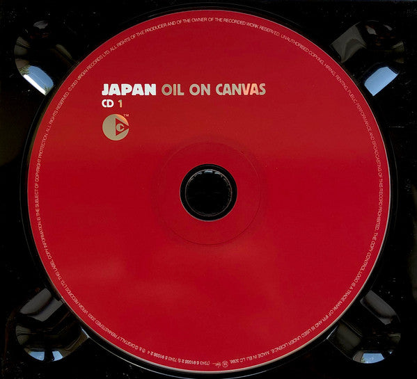 Japan : Oil On Canvas (2xCD, Album, Copy Prot., RE, RM, Dig)