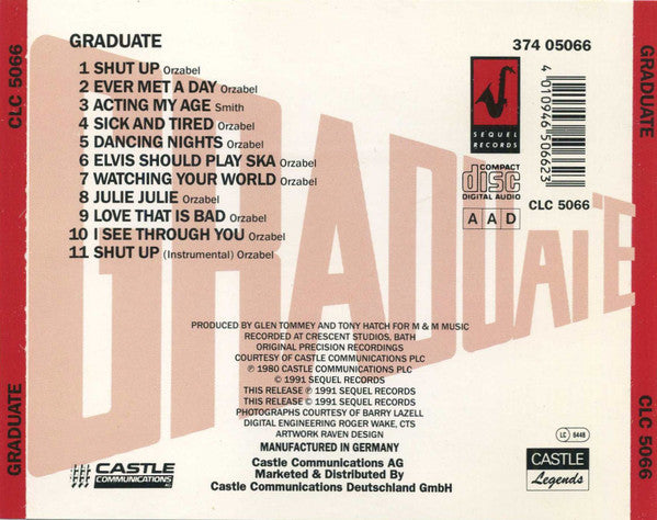 Graduate (2) : Graduate (CD, Album)