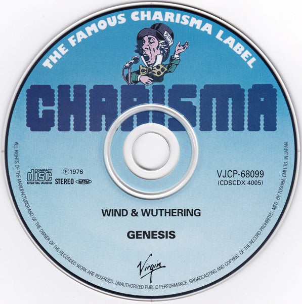 Genesis : Wind &amp; Wuthering (CD, Album, RE, RM, Min)
