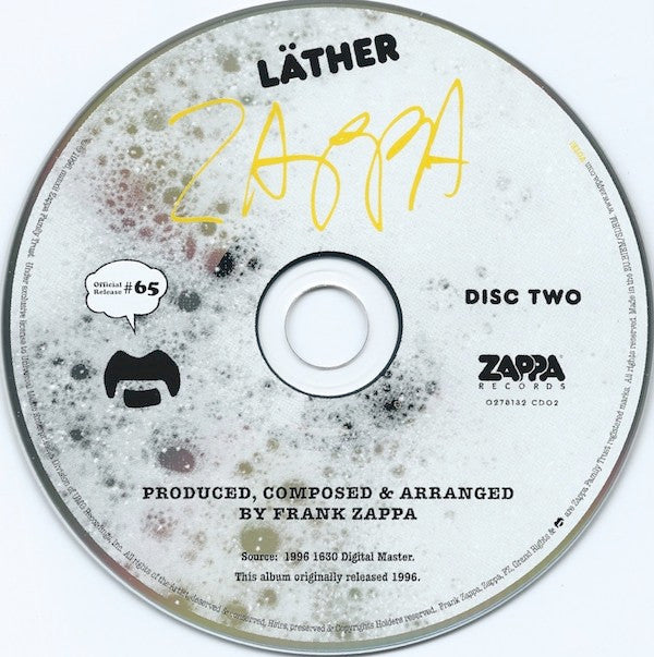 Frank Zappa : Läther (3xCD, Album, RE, RM, Dig)