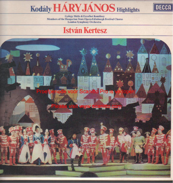 Kodály*, István Kertész : Hary Janos Highlights (LP)