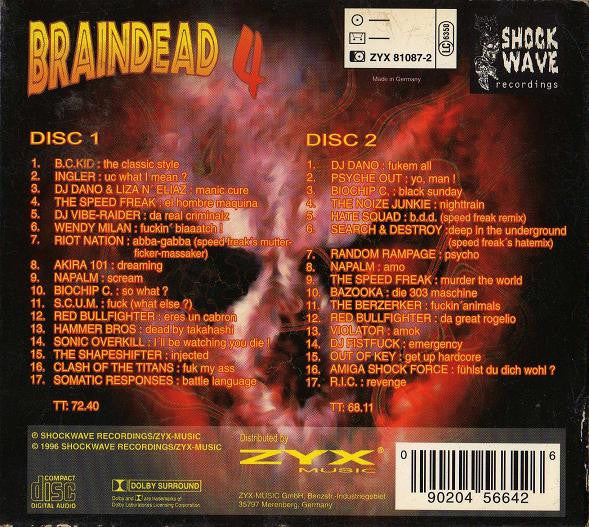 Various : Braindead 4 (2xCD, Comp)
