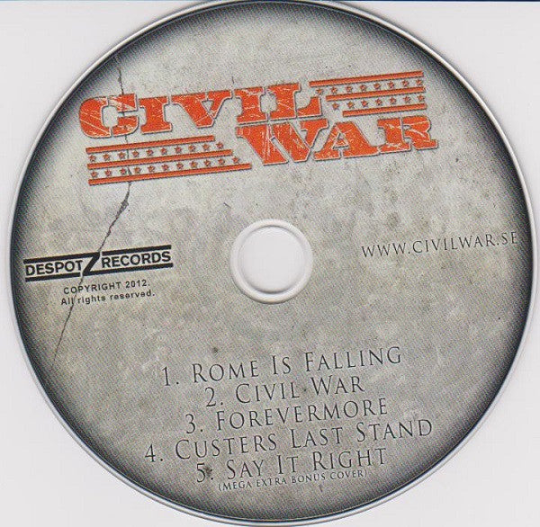 Civil War (5) : Civil War (CD, EP, Ltd, Num, Jak)