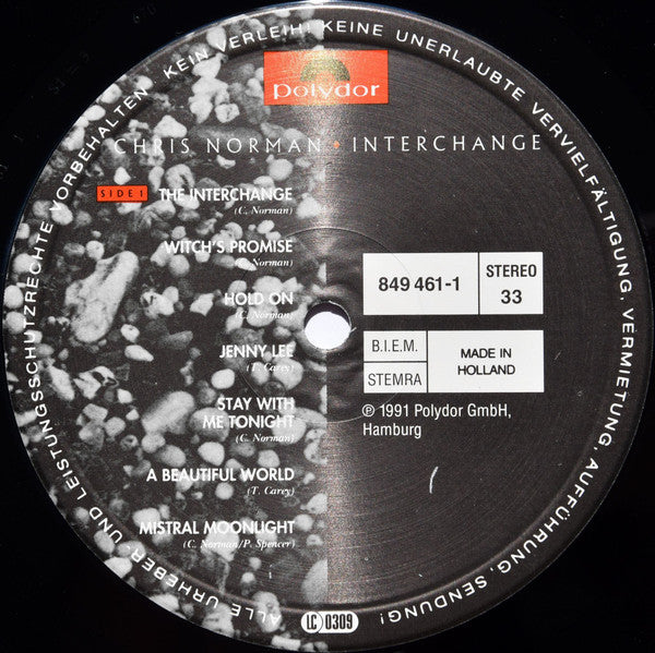 Chris Norman : Interchange (LP, Album)