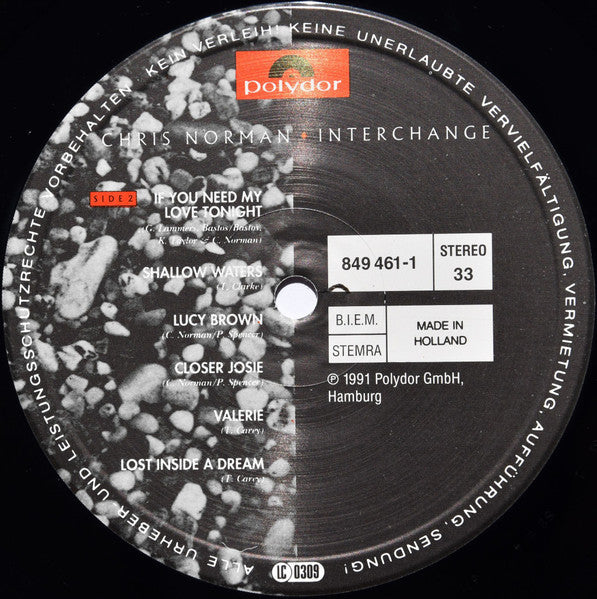 Chris Norman : Interchange (LP, Album)