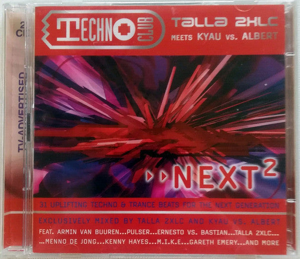 Talla 2XLC Meets Kyau Vs. Albert* : Techno Club Next² (2xCD, Comp, Mixed)