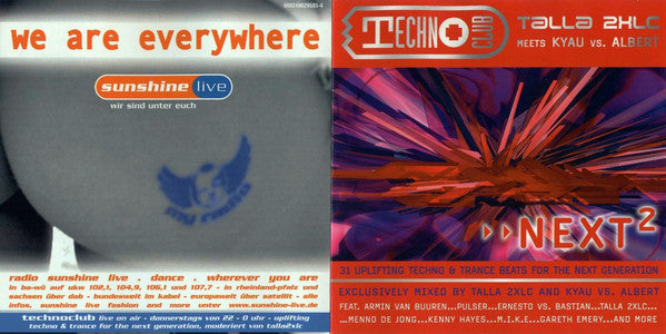 Talla 2XLC Meets Kyau Vs. Albert* : Techno Club Next² (2xCD, Comp, Mixed)
