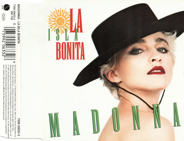 Madonna : La Isla Bonita (CD, Single, RE)