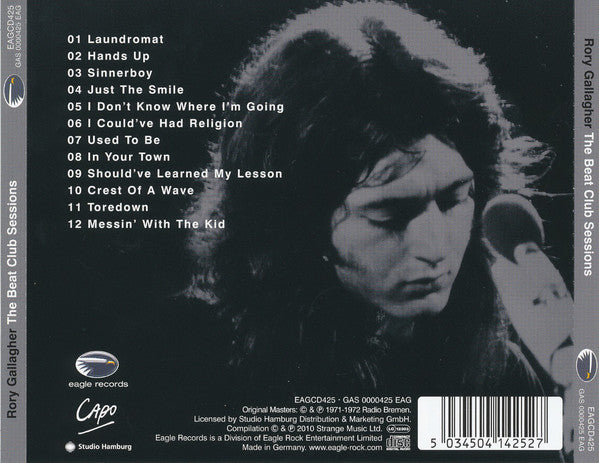 Rory Gallagher : The Beat Club Sessions (CD, Album)