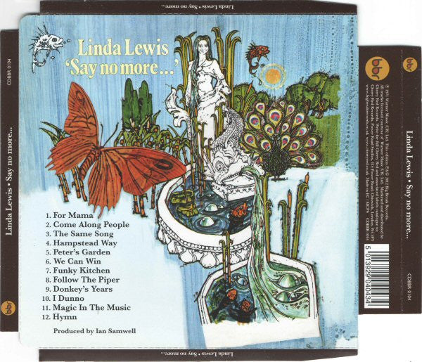 Linda Lewis : &#39;Say No More...&#39; (CD, Album, RE, RM)