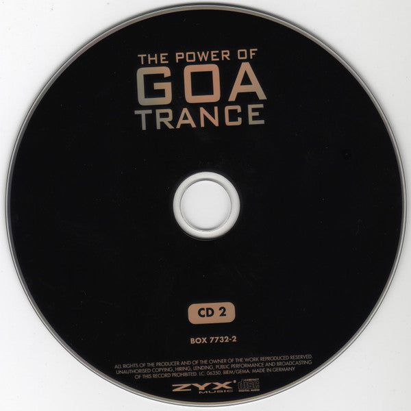 Various : The Power Of Goa Trance (2xCD, Comp + CD, Album + RE)
