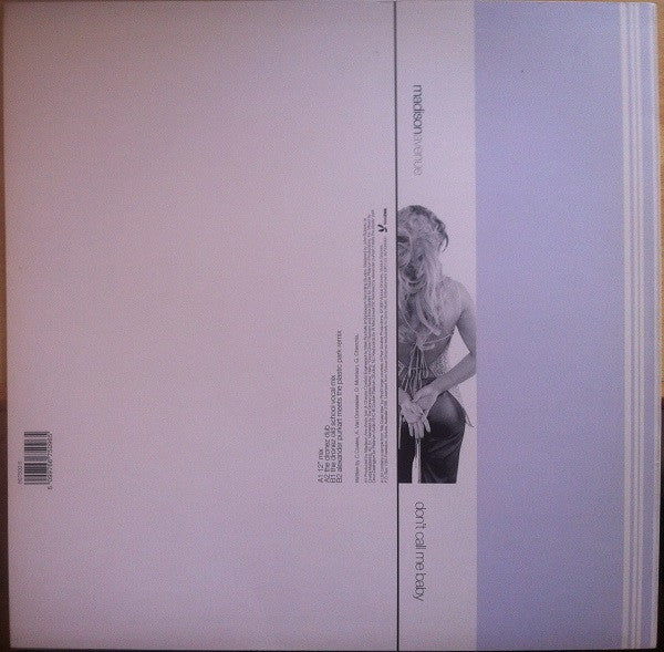 Madison Avenue : Don't Call Me Baby (12")