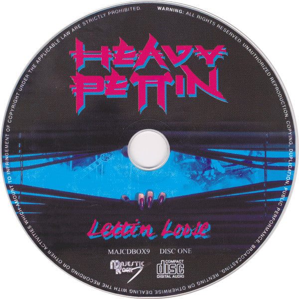 Heavy Pettin : Pettology (Box, Comp + 2xCD, Album, RE + CD, Album + DVD-V)