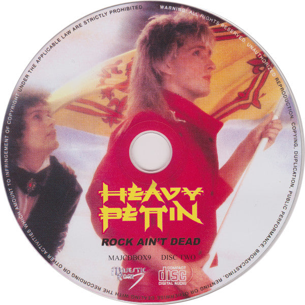 Heavy Pettin : Pettology (Box, Comp + 2xCD, Album, RE + CD, Album + DVD-V)