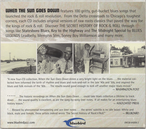 Various : When The Sun Goes Down: The Secret History Of Rock &amp; Roll (4xCD, Comp + Box)