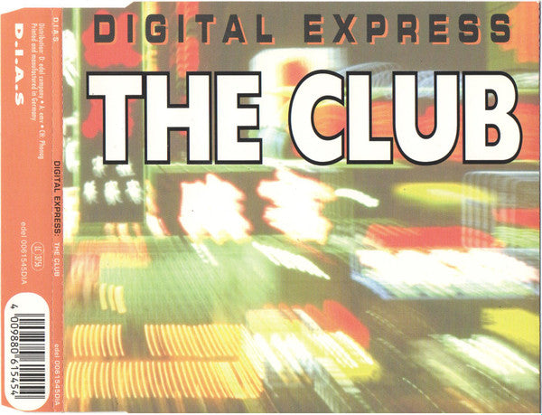 Digital Express : The Club (CD, Maxi)