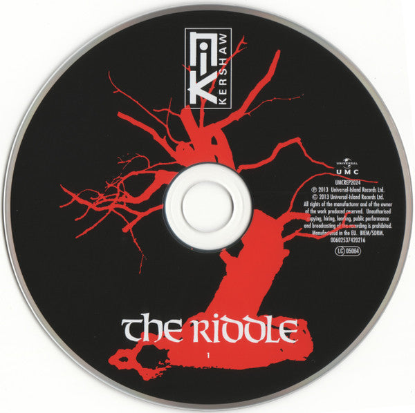 Nik Kershaw : The Riddle (CD, Album, RE + CD, Comp + RM, Exp)