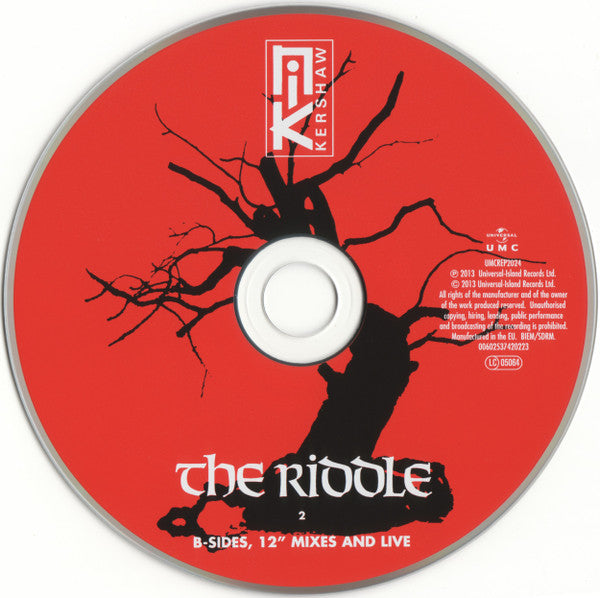 Nik Kershaw : The Riddle (CD, Album, RE + CD, Comp + RM, Exp)