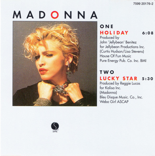Madonna : Holiday (CD, Single, RE)