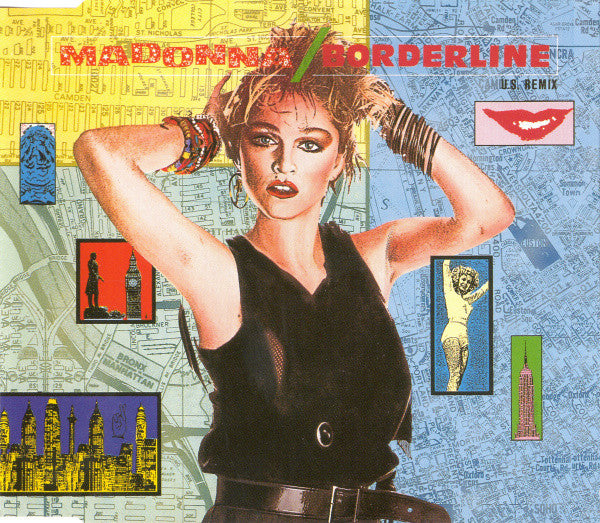 Madonna : Borderline (CD, Single, MP, M/Print, RE)