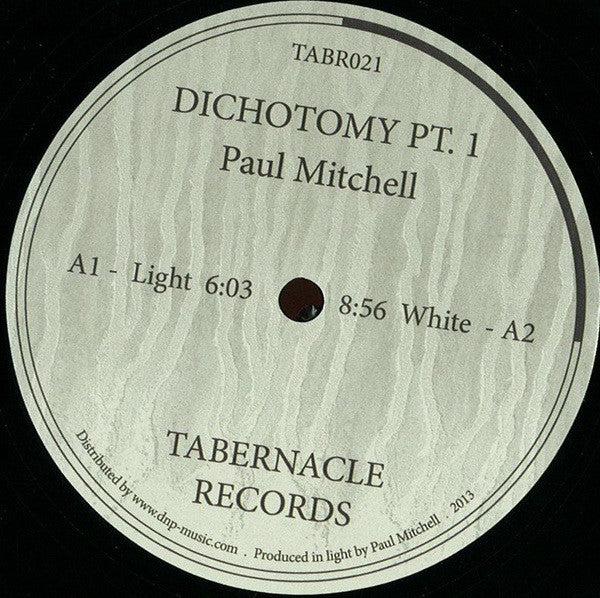 Paul Mitchell (14) : Dichotomy Pt.1 (12&quot;, EP, Ltd)