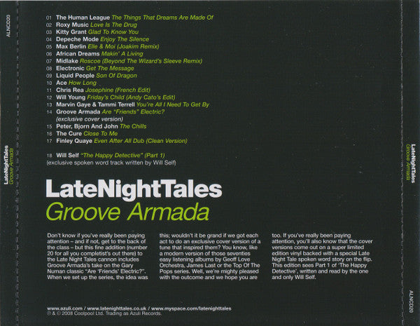 Groove Armada : LateNightTales (CD, Mixed)