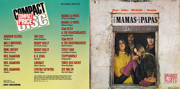 The Mamas &amp; The Papas : The Mamas &amp; The Papas (CD, Album, RE)