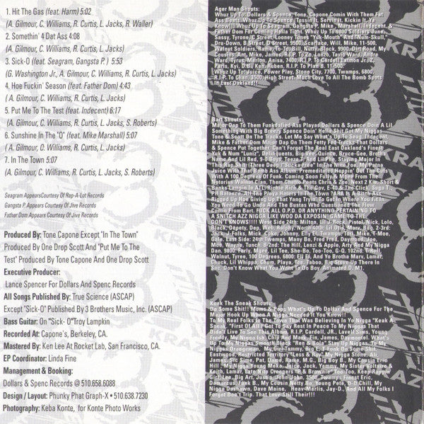 3X Krazy : Sick-O (CD, EP)