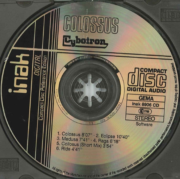 Cybotron (2) : Colossus (CD, Album, RE)