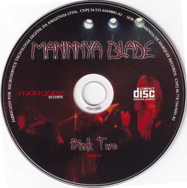 Maninnya Blade : Undead, Unborn, Alive... (2xCD, Comp)