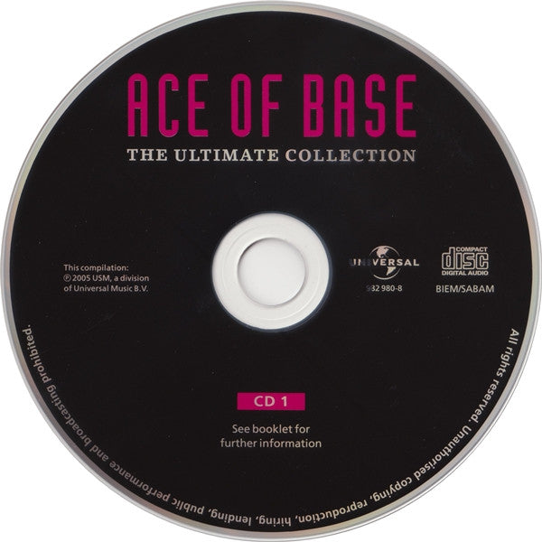 Ace Of Base : The Ultimate Collection (3xCD, Comp, RM, Dig)