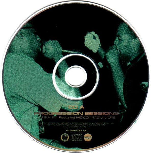 LTJ Bukem Featuring MC Conrad &amp; DRS : Progression Sessions 3 (2xCD, Comp, Mixed)
