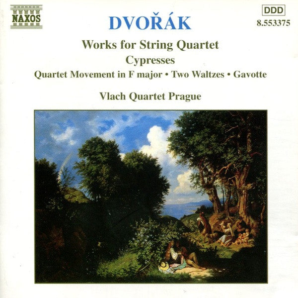 Dvořák*, Vlach Quartet Prague : Works For String Quartet: Cypresses • Quartet Movement In F Major • Two Waltzes • Gavotte (CD, Album)