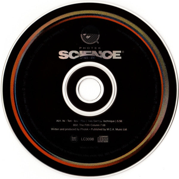 Photek : Ni - Ten - Ichi - Ryu (CD, Single)