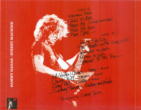 Sammy Hagar : Street Machine (CD, Album, RE, RM, Col)