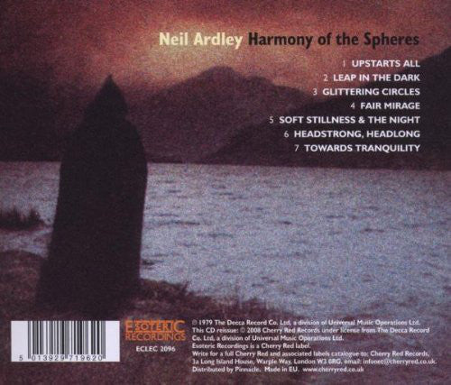 Neil Ardley : Harmony Of The Spheres (CD, Album, RE, RM)