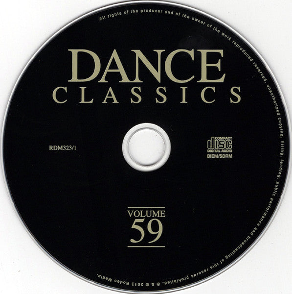 Various : Dance Classics Volume 59 &amp; 60 (2xCD, Comp)