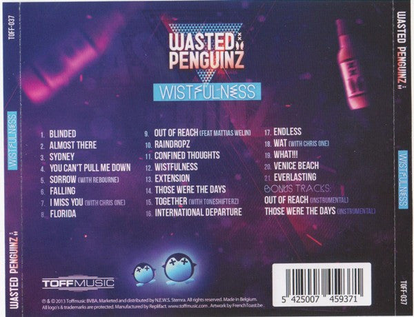 Wasted Penguinz : Wistfulness (CD, Album)