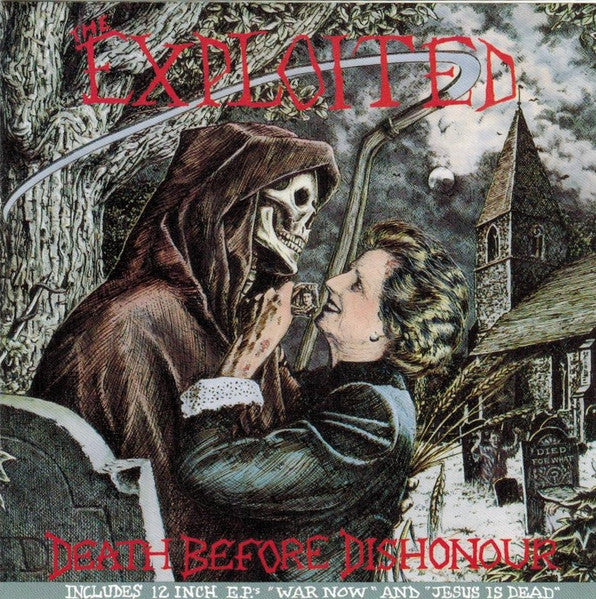 The Exploited : Death Before Dishonour (CD, Album, RE)