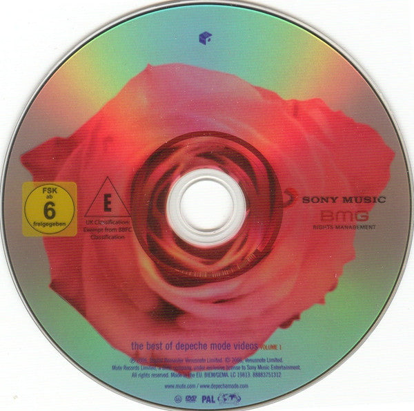Depeche Mode : The Best Of (Volume 1) (CD, Comp, RM + DVD-V, Comp, RM, PAL + RE, RM)