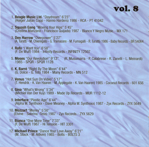 Various : I Love Disco Diamonds Collection Vol. 8 (CD, Comp, Ltd)