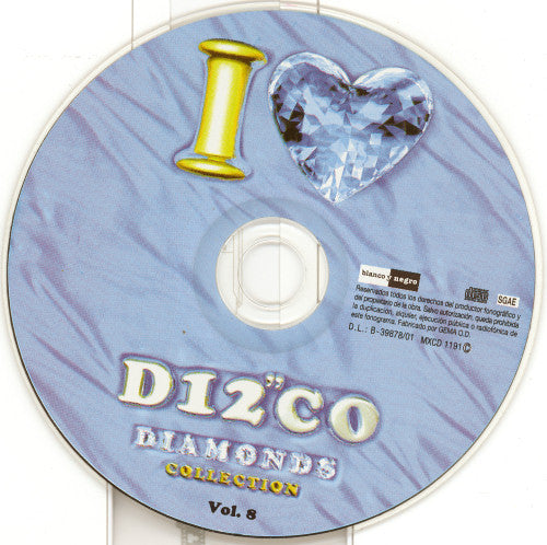Various : I Love Disco Diamonds Collection Vol. 8 (CD, Comp, Ltd)