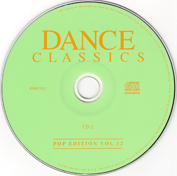 Various : Dance Classics - Pop Edition Vol. 12 (2xCD, Comp)