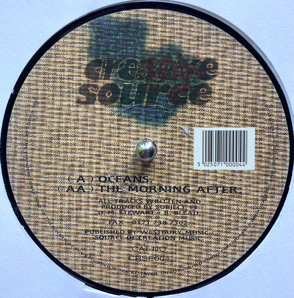 Subject 13 : Oceans / The Morning After (12")
