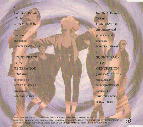 The Human League : Soundtrack To A Generation (CD, Single)