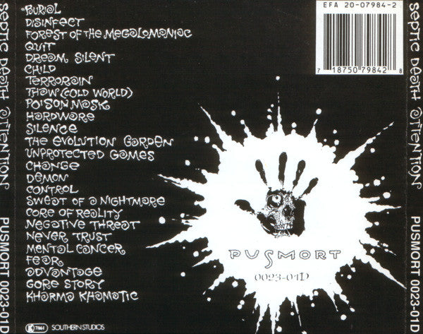 Septic Death : Attention (CD, Comp)