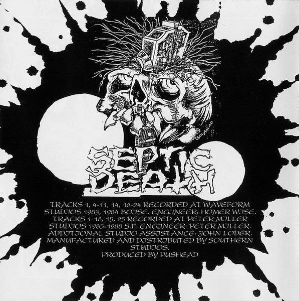 Septic Death : Attention (CD, Comp)